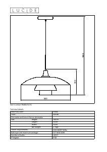 Hướng dẫn sử dụng Lucide 78480/55/31 Gitsy Đèn