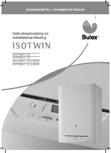 Handleiding Bulex ISOTWIN F 25 H-MOD CV-ketel