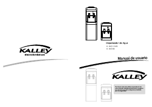 Manual de uso Kalley K-WD5K Dispensador de agua