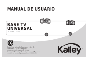 Manual de uso Kalley K-STVF1370U Soporte de pared