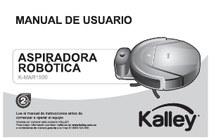 Manual de uso Kalley K-MAR1500 Aspirador