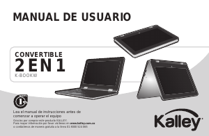 Manual de uso Kalley K-BOOK360 Tablet