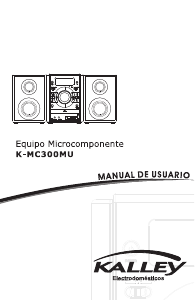 Manual de uso Kalley K-MC300MU Set de estéreo