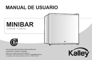 Manual de uso Kalley K-MB45G Refrigerador