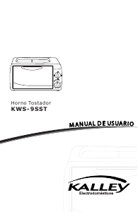 Manual de uso Kalley K-WS9SST Horno