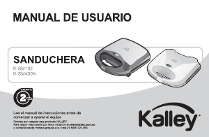 Manual de uso Kalley K-SM400N Grill de contacto