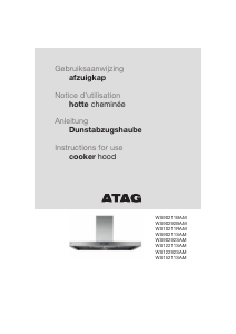 Manual ATAG ES10211SAM Cooker Hood