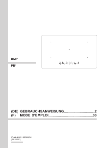 Bedienungsanleitung Amica KMI 13297 F Kochfeld