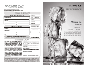 Manual de uso Daewoo DFR-46930GVDX Frigorífico combinado