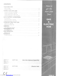 Handleiding Diplomat ADP1300 Kookplaat