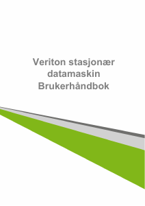 Bruksanvisning Acer Veriton E430_45 Datamaskin