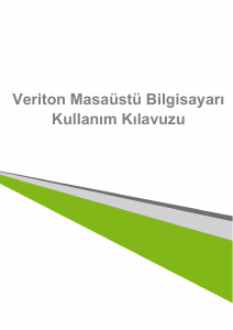 Kullanım kılavuzu Acer Veriton E430G Masaüstü bilgisayar