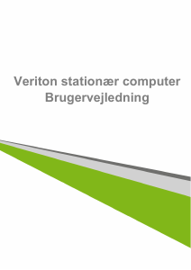 Brugsanvisning Acer Veriton D730_70 Stationær computer