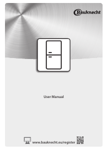 Handleiding Bauknecht KGN 389 A++ IN Koel-vries combinatie