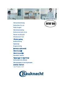 Manual Bauknecht MW 80 SL Micro-onda