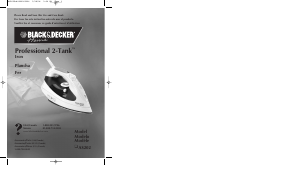 Manual de uso Black and Decker AS202 Plancha