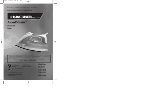 Manual de uso Black and Decker AS435 Plancha
