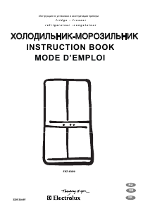 Mode d’emploi Electrolux ERZ45800 Réfrigérateur combiné