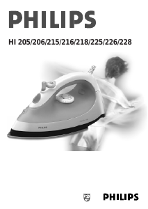 Manual Philips HI205 Iron