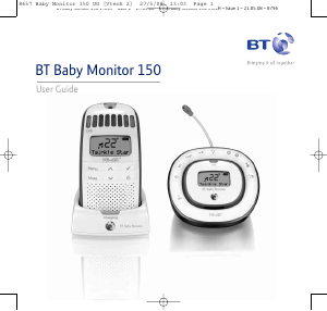Manual BT 150 Baby Monitor