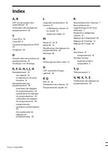 Mode d’emploi Sony SLV-E430AE Magnétoscope