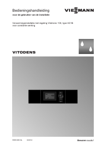 Handleiding Viessmann Vitodens 200-W CV-ketel