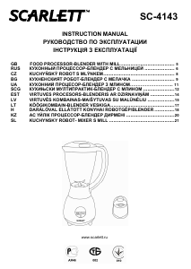 Kasutusjuhend Scarlett SC-4143 Blender