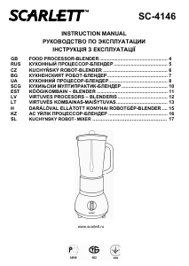 Handleiding Scarlett SC-4146 Blender