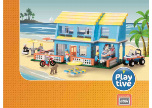 Manual Playtive set 295694 By Gudi Casa de praia