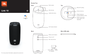 Manual JBL Link 10 Speaker