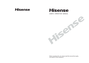 Manual Hisense HWFR6510 Washing Machine