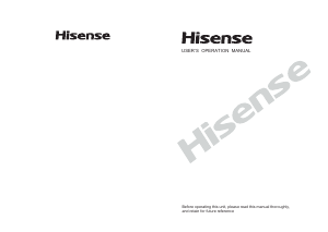 Manual Hisense HWFR9012V Washing Machine