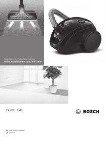 Manual Bosch BGN2A112GB Vacuum Cleaner