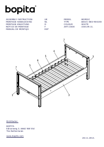 Hướng dẫn sử dụng Bopita Nordic Giường áp mái