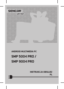 Instrukcja Sencor SMP 9004 PRO Odtwarzacz multimedialny