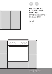 Bedienungsanleitung Gorenje BC715E10XK Herd