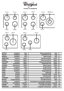 Mode d’emploi Whirlpool ACM 800 Table de cuisson