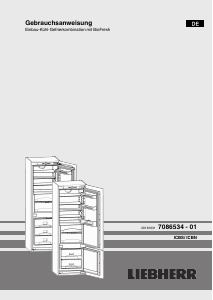 Bedienungsanleitung Liebherr ICBS 3224 Kühl-gefrierkombination