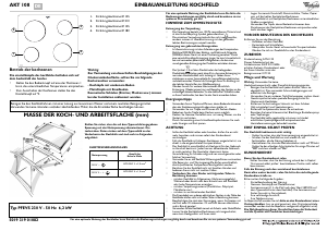 Bedienungsanleitung Whirlpool AKT 108 Kochfeld