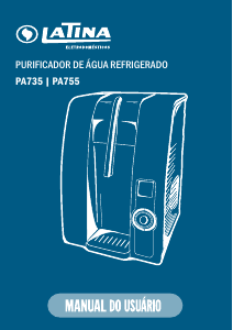 Manual Latina PA755 Purificador de água