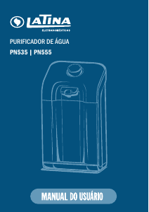 Manual Latina PN555 Purificador de água