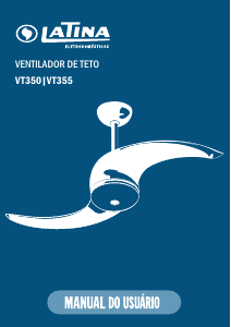 Manual Latina VT355 Ventilador de teto