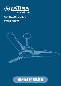 Manual Latina VT633 Ventilador de teto