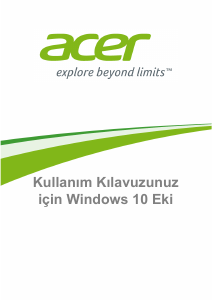 Kullanım kılavuzu Acer Aspire E5-474 Dizüstü bilgisayar