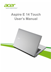 Manual Acer Aspire E5-471P Laptop