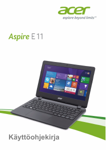 Käyttöohje Acer Aspire E3-112M Kannettava tietokone