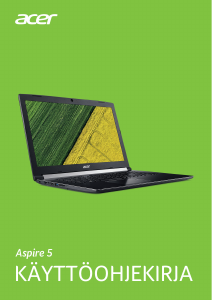 Käyttöohje Acer Aspire A517-51 Kannettava tietokone