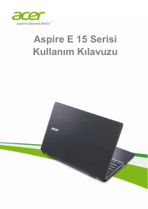 Kullanım kılavuzu Acer Aspire E5-521 Dizüstü bilgisayar