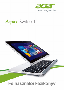 Használati útmutató Acer Aspire Switch SW5-171P Laptop