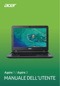 Manuale Acer Aspire A111-31 Notebook